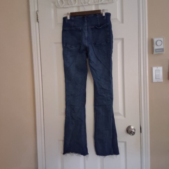 We the Free Women's Size 29 Level Up Slit Bootcut Medium Wash Jeans - Picture 4 of 14